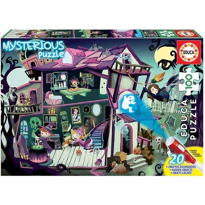 Educa Загадъчни пъзели - 100 части (edu18611)