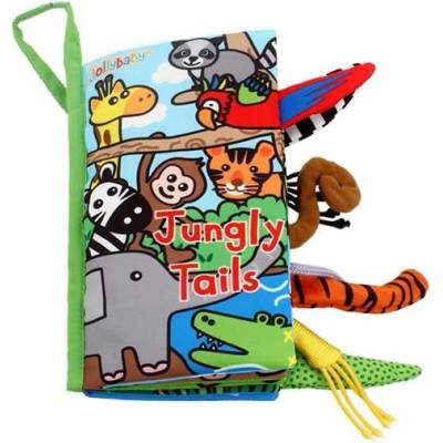 Jollybaby Мека книжка с опашки Jollybaby - Джунгла, 8 страници (107830)
