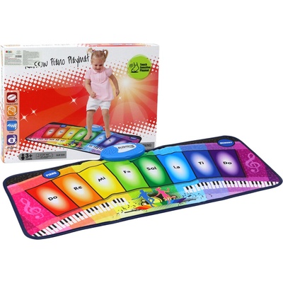 RKToys Hudební taneční podložka duhové piánko – Zboží Živě