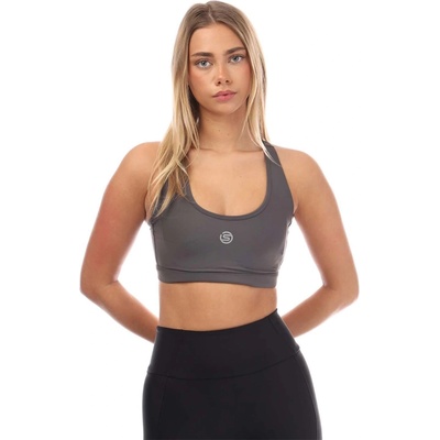 Skins Series-3 Active Bra - Charcoal