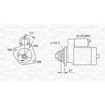 Štartér MAGNETI MARELLI MQS1203