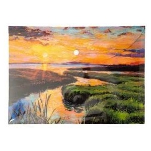 Narcissus Envelope Briefcase PP A4 River