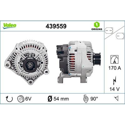 Alternátor VALEO 439559