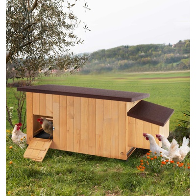 Ferplast kurník Kocca 120 163,5 x 72 x 77 cm – Zbozi.Blesk.cz