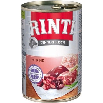 RINTI Kennerfleisch Rind мокра храна за кучета - говеждо месо 400 г