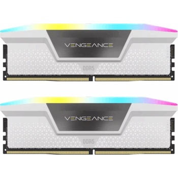 Image 1 of Corsair VENGEANCE RGB 32GB (2x16GB) DDR5 6400MHz CMH32GX5M2B6400C36W