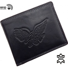 Sendi Design pánská kožená s orlem černá
