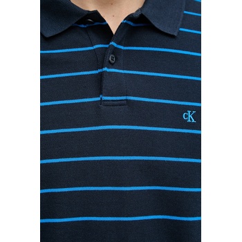 Calvin Klein Jeans тениска с яка мъжка памучна (LV04RF216G)