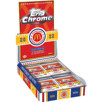 Topps 2022 NBA Chrome McDonald's All American Basketball Hobby Box