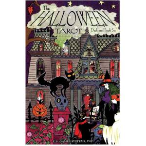 US Games Оригинални карти Таро The Halloween Tarot Deck and Book Set - Karin Lee & Kipling West