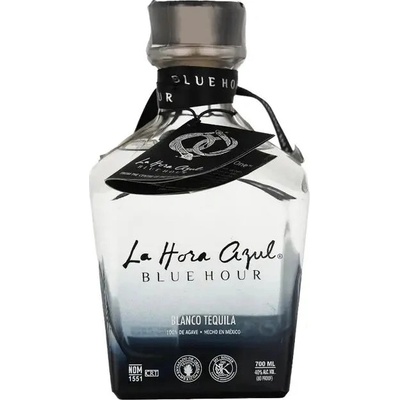 La Hora Azul Blue Hour Blanco Tequila 100% de Agave 40% 0,7 l (čistá fľaša)
