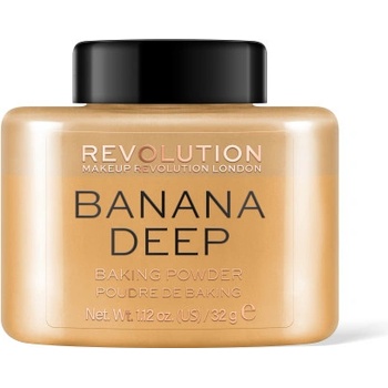 Makeup Revolution Baking Powder sypký púder Banana Deep 32 g