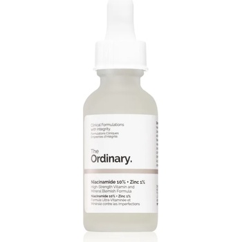 Image 1 of The Ordinary Niacinamide 10% + Zinc 1% озаряващ серум за лице 30ml