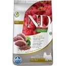 Granule pre psov N&D Dog Quinoa GF Adult Medium & Maxi, Neutered Duck, Broccoli & Asparagus 2,5 kg