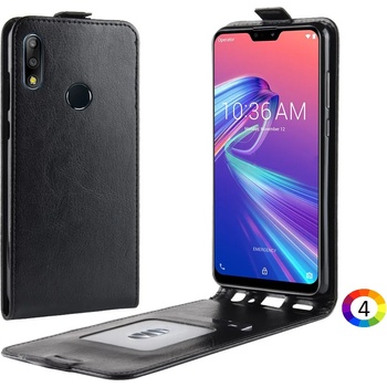 ASUS Zenfone Max Pro (M2) ZB631KL Flip3 Кожен Калъф и Скрийн Протектор