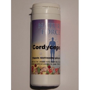 Cordyceps vegetariánské kapsle 100 ks Nature force