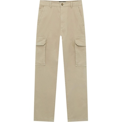 Pull&Bear Карго панталон бежово, размер 44