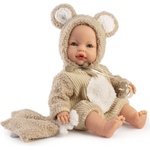 Antonio Juan Кукла бебе Antonio Juan - Bimba, плачеща, с костюм на мече, 37 cm (8435083614646) - ozone