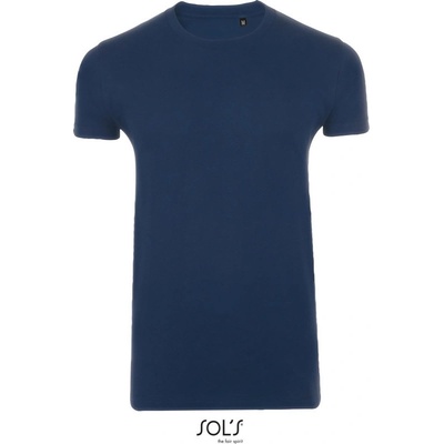 SOL's Collection Tričko Imperial Fit slim fit krátký rukáv pánské Navy french