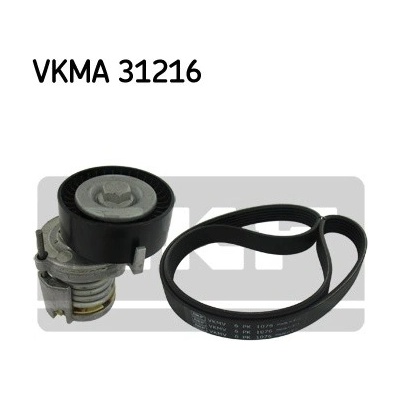 Sada kladky s žebrovaným řemenem SKF VKMA 31216 (VKMA31216) | Zboží Auto