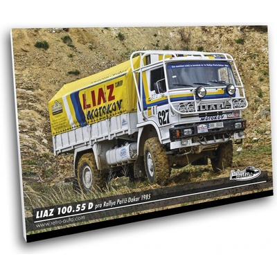 Obraz č. 27 - LIAZ 100.55 D pro Rallye Paříž-Dakar 1985 100 x 70 cm