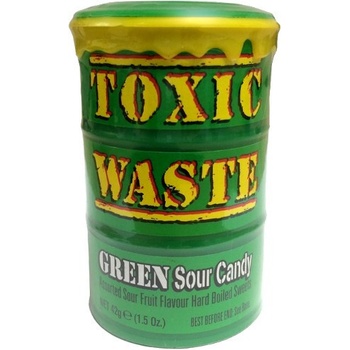 Toxic Waste Green Sour Candy 42 g