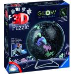Ravensburger 3D Пъзел Ravensburger от 180 части - Глобус, светещ в тъмното (11544)