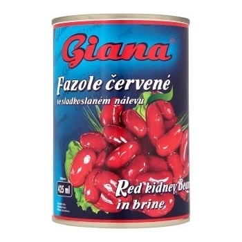 Giana Červená fazuľa v sladkoslanom náleve 400 g