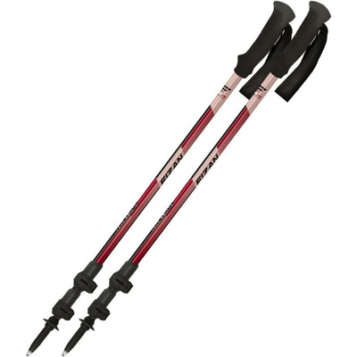 Trekové hole FizanTrek Pro - L, Dark Red, 26 – Hledejceny.cz