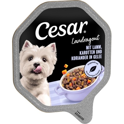 Cesar jahňacie mrkva a koriander v želé 28 x 150 g