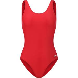 Slazenger Дамски бански костюм Slazenger LYCRA® XTRA LIFE Basic Swimsuit Ladies - Red