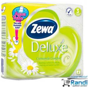  Тоалетна хартия Zewa Camomile Comfort 4бр