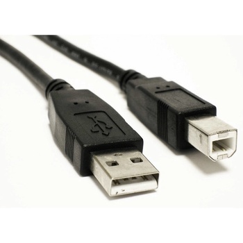 Akyga кабел usb конектор ab 2.0, 3 м, мъжки/мъжки (ak-usb-12)