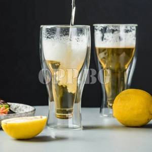  Чаша за бира от двойно стъкло