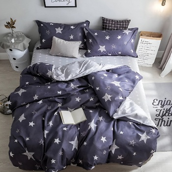 EmonaMall Двулицево спално бельо EmonaMall, 4 части - Модел S13935 (S13935-66666b)