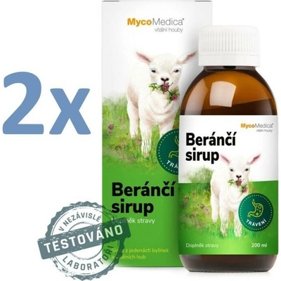 MycoMedica Beránčí sirup 2 x 200 ml