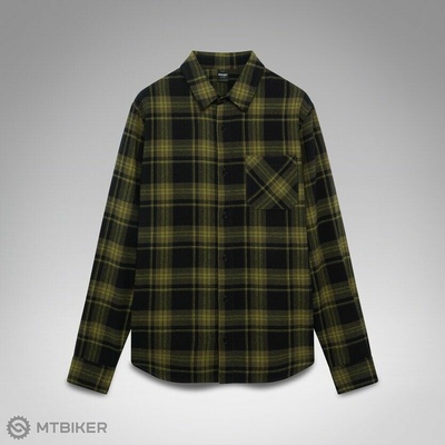 Oakley Podium Plaid flanelová košile dlouhý rukáv deep oli/black/cac check