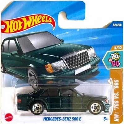 Mattel Hot Wheels MERCEDES-BENZ 500 E ZELENÝ