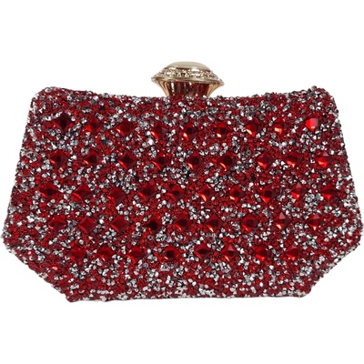 Червена официална чанта - Lilis