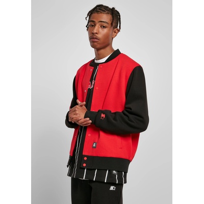 Urban Classics Мъжко колежанско яке в червено Starter 71 College Jacket UB-ST210-03162 - Червен, размер L