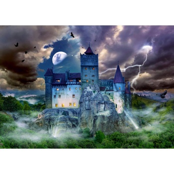 Image 1 of Enjoy - Puzzle Spooky Night at Dracula's Castle - 1 000 piese