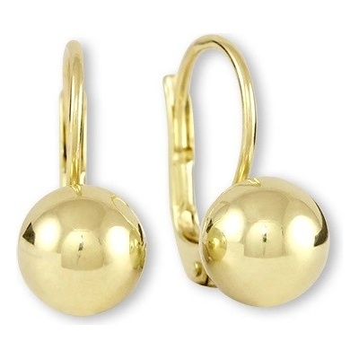 Soliter Minimalistické zlaté náušnice 231 001 00474