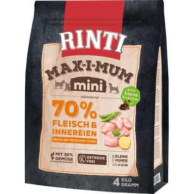 Rinti Max-i-Mum Mini Adult kuře 4 kg
