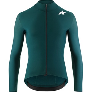 ASSOS Мъжка фланелка с дълъг ръкав за колоездене ASSOS Mille GT Spring Fall Jersey S11 Cycling jersey - Deep Petrol (056-4304-0113)