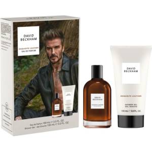 David Beckham Exquisite Leather подаръчен комплект за мъже Парфюми