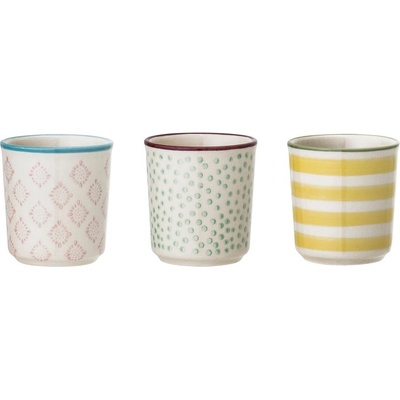 Bloomingville Patrizia stojánek na vajíčko žlutá zelená růžová modrá – Zbozi.Blesk.cz