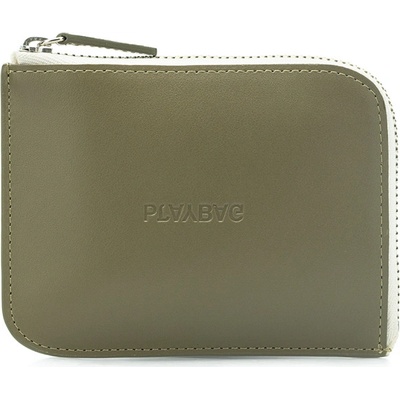 Playbag Zelená malá peněženka SONK Olive Kožená peněženka na karty i mince