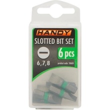 HANDY Sada bitov v krabičke 6ks plochých 6,7,8mm /10604