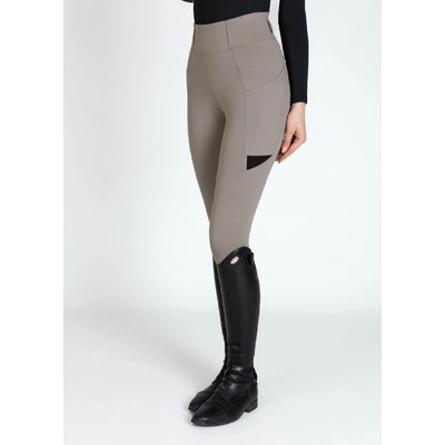 Maximilian Equestrian Tech Riding Leggings Taupe
