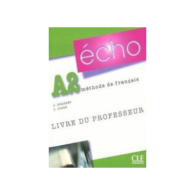 ECHO A2 Livre du professeur